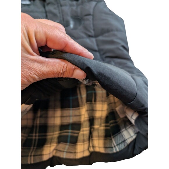 LOVE TREE SHERPA LINED COLLAR HOODED VEST SIZE MEDIUM - Picture 8 of 10